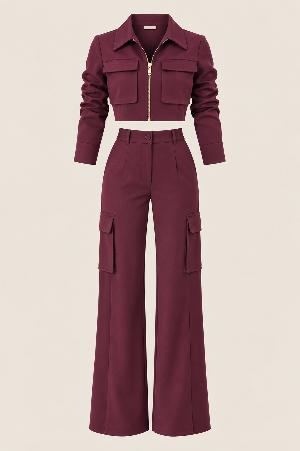 Set burgundy