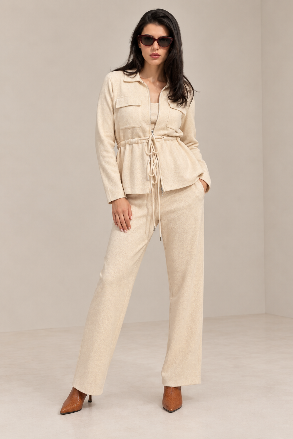 Set punto beige