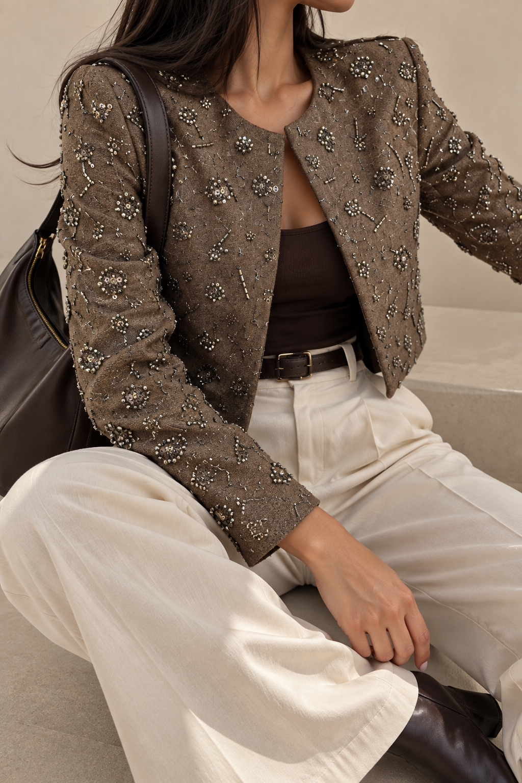 Blazer Taupe